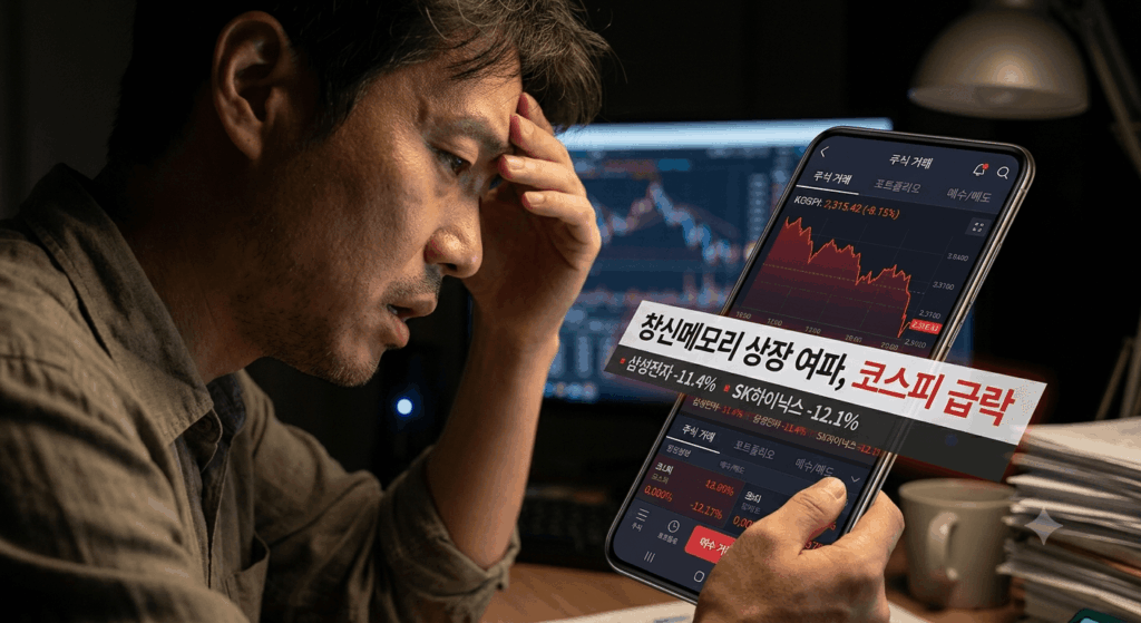 국장 초토화 원인과 중국 창신메모리 상장에 따른 코스피 반도체 주가 급락 분석